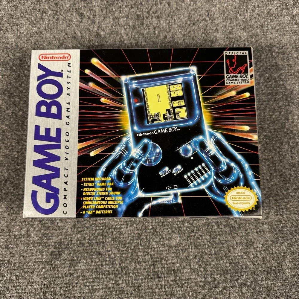 Vintage 1989 Nintendo Gameboy DMG-01 Box Only